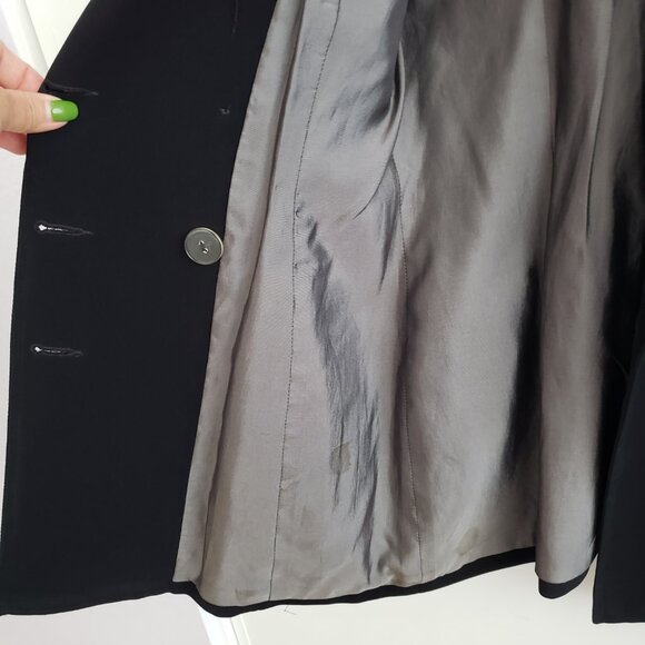 BEBE Vintage Y2K black blazer Size 0 - Picture 11 of 11